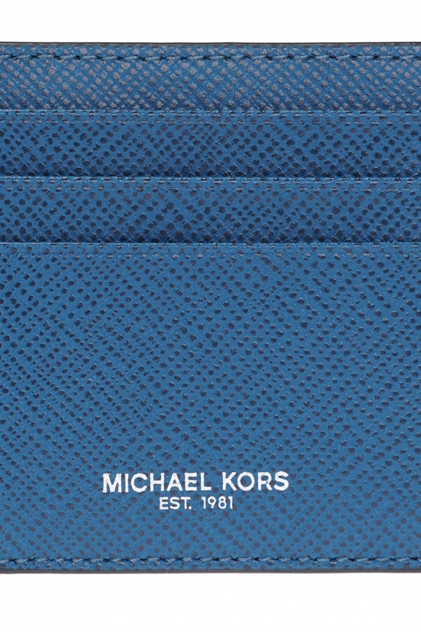 Navy blue Wallet with logo Michael Michael Kors - Vitkac TW