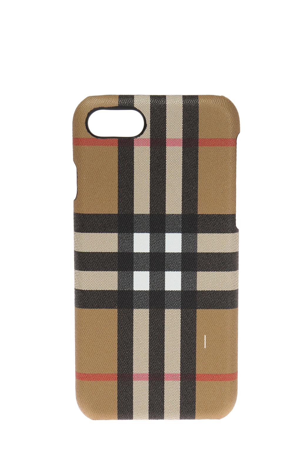 Brown Checked iPhone 7/8 case Burberry - Vitkac GB