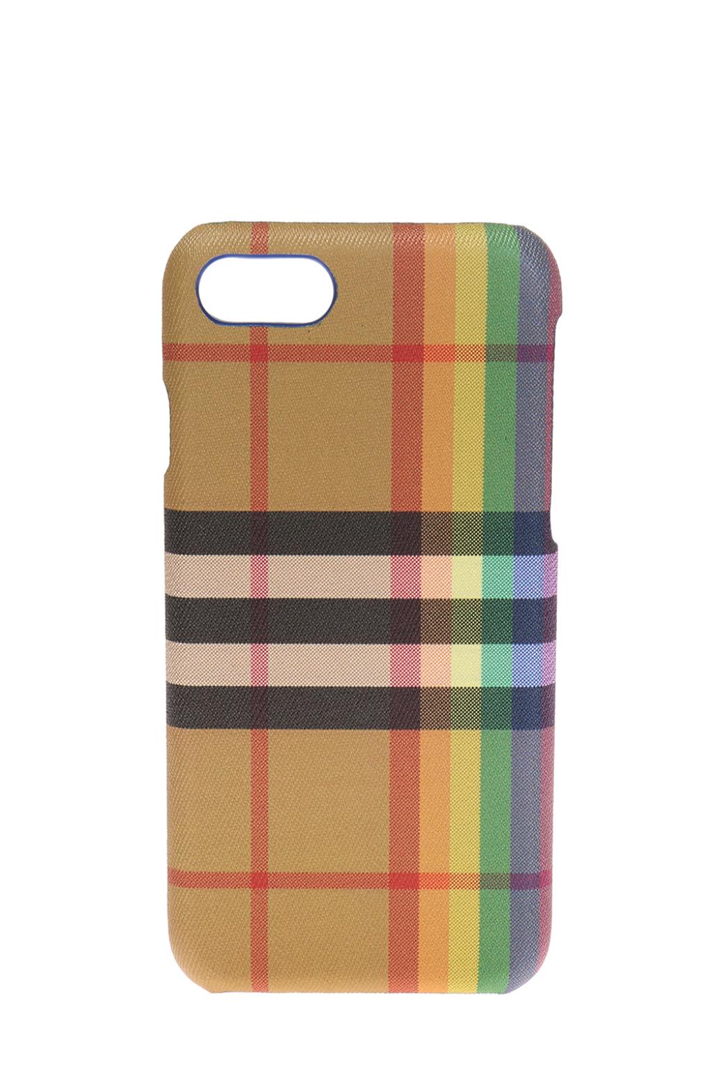 Brown Checked iPhone 7/8 case Burberry - Vitkac TW