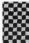 MISBHV BLACK Scarf with monogram