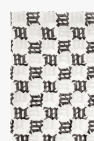 MISBHV WHITE Scarf with monogram