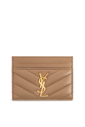 Estuche de cuero para tarjetas