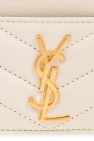 Saint Laurent Quilted card case