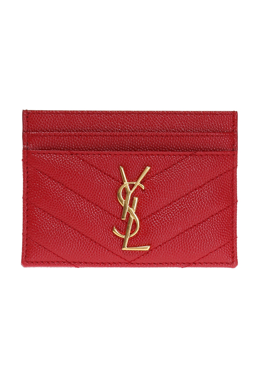 gold saint laurent cards