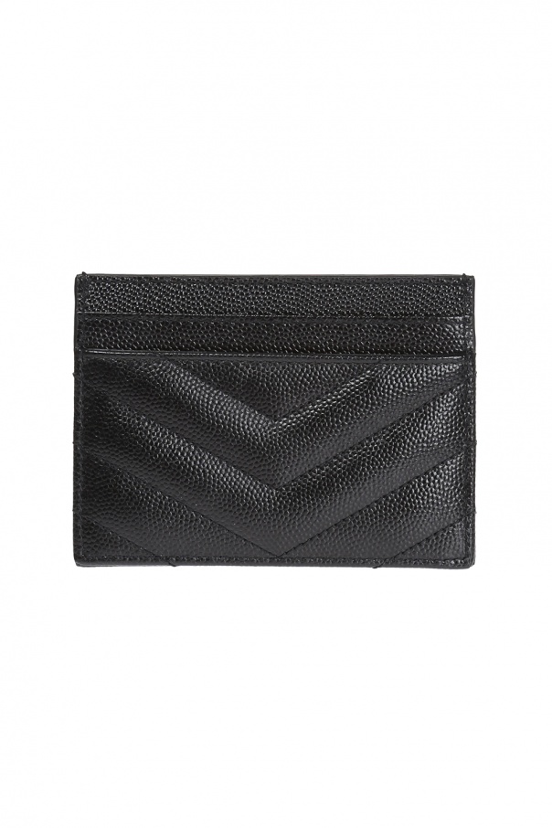 Saint Laurent Leather card case