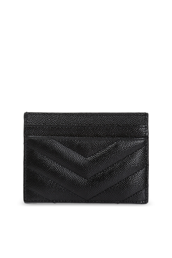 Saint Laurent Leather card case