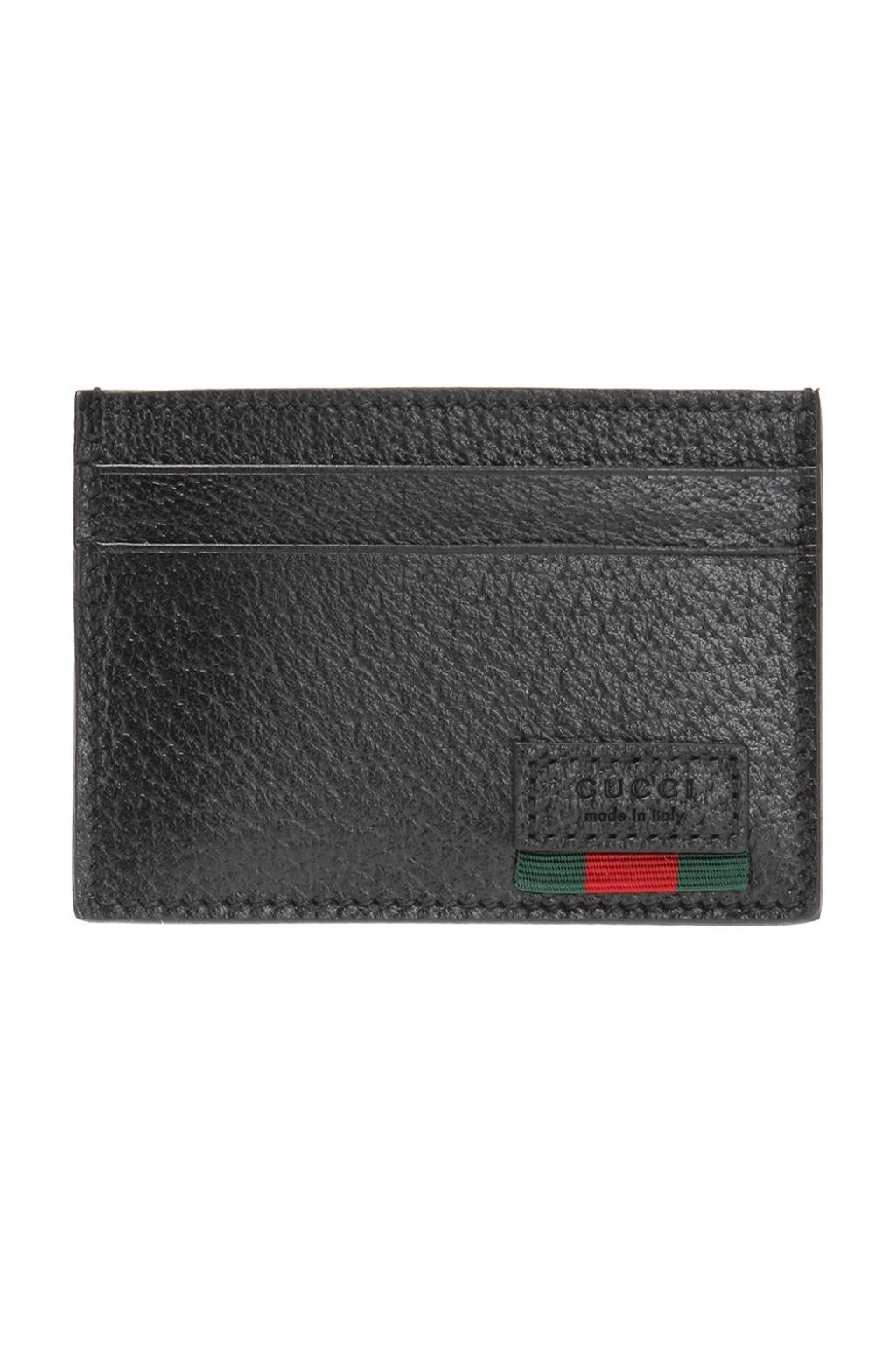 gucci card holder with clip