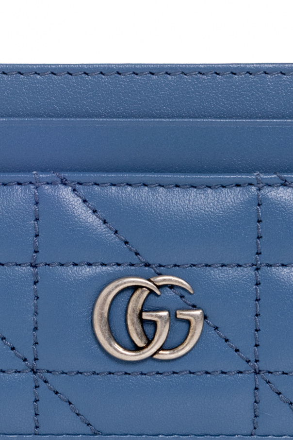 Gucci Gucci handbag in beige monogram canvas and gilt leather
