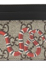 Gucci Card case with a snake motif