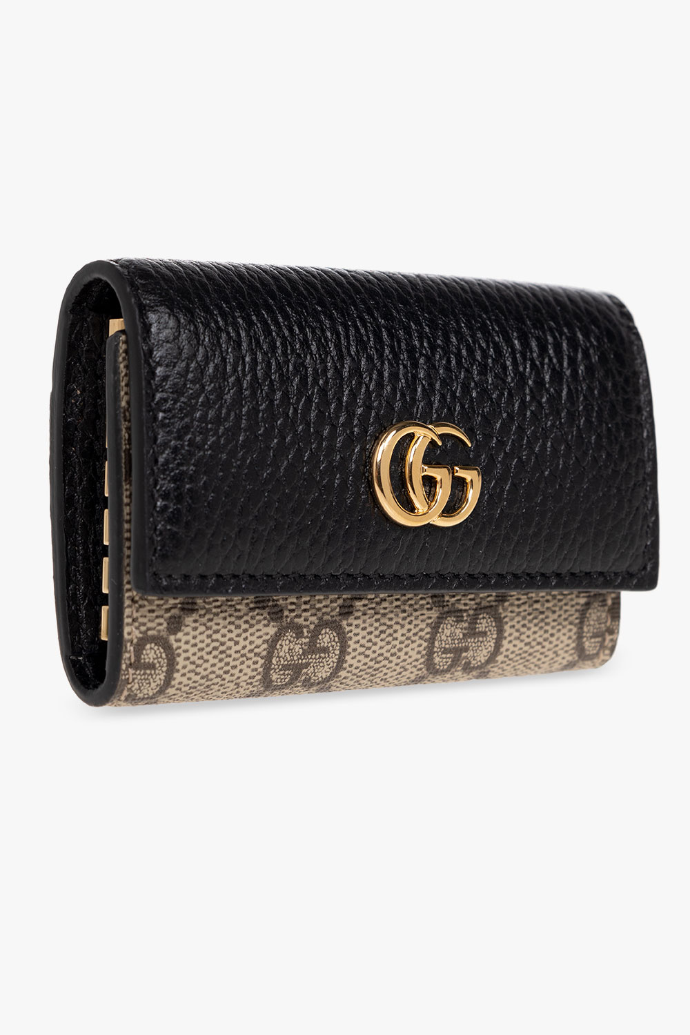 Gucci 456118 17WAG GG MARMONT Key holder White