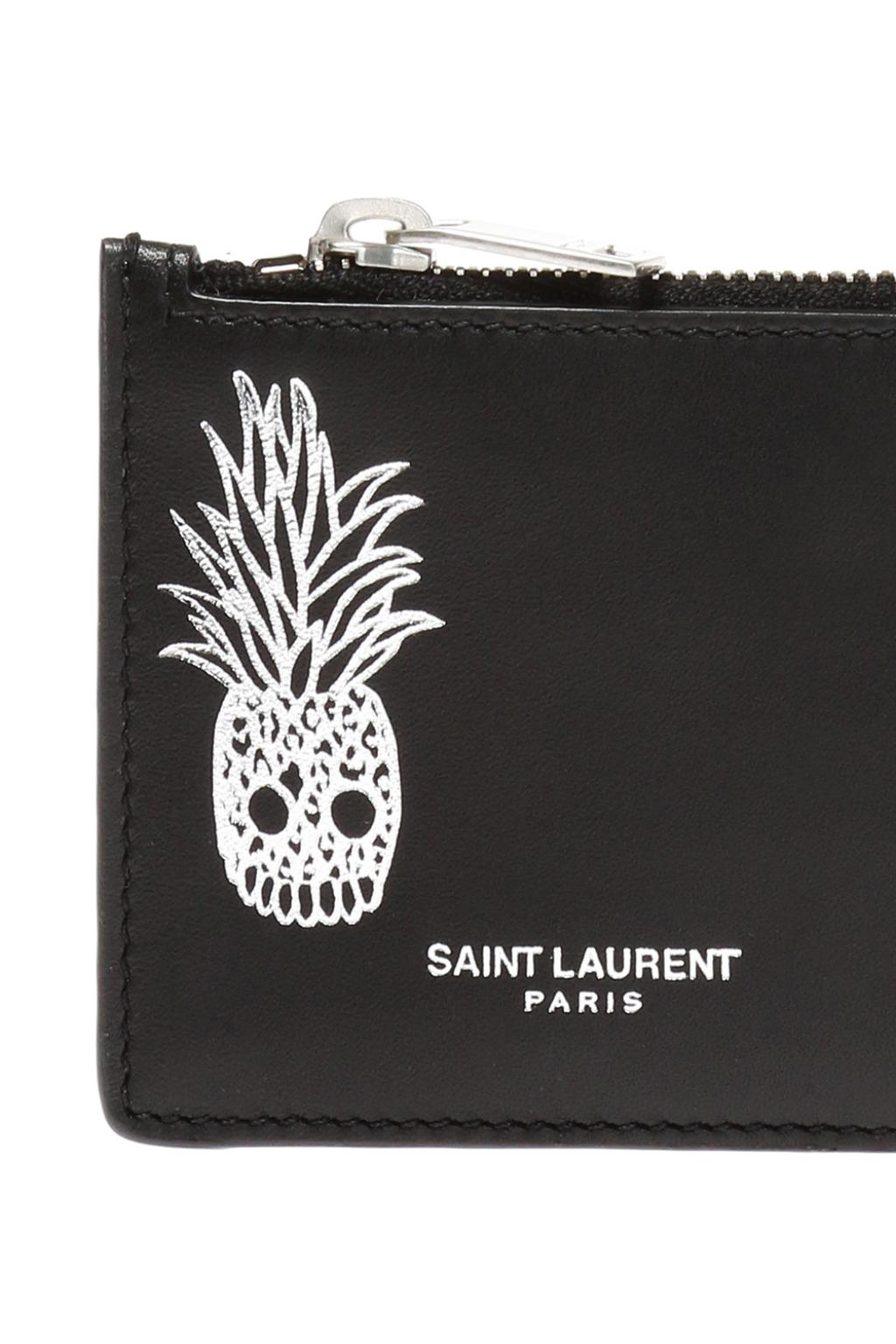 ysl pineapple card holder