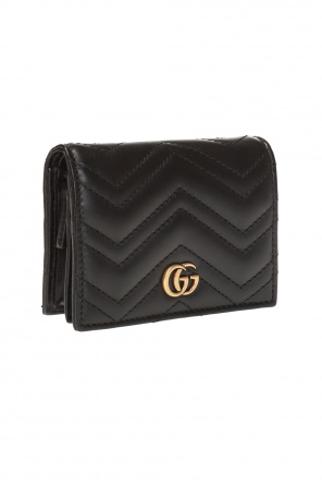 Gucci Quilted wallet with logo