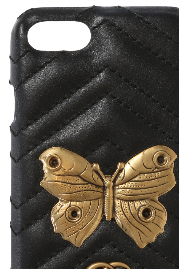 Gucci Etui na iPhone 7 'Marmont moth'
