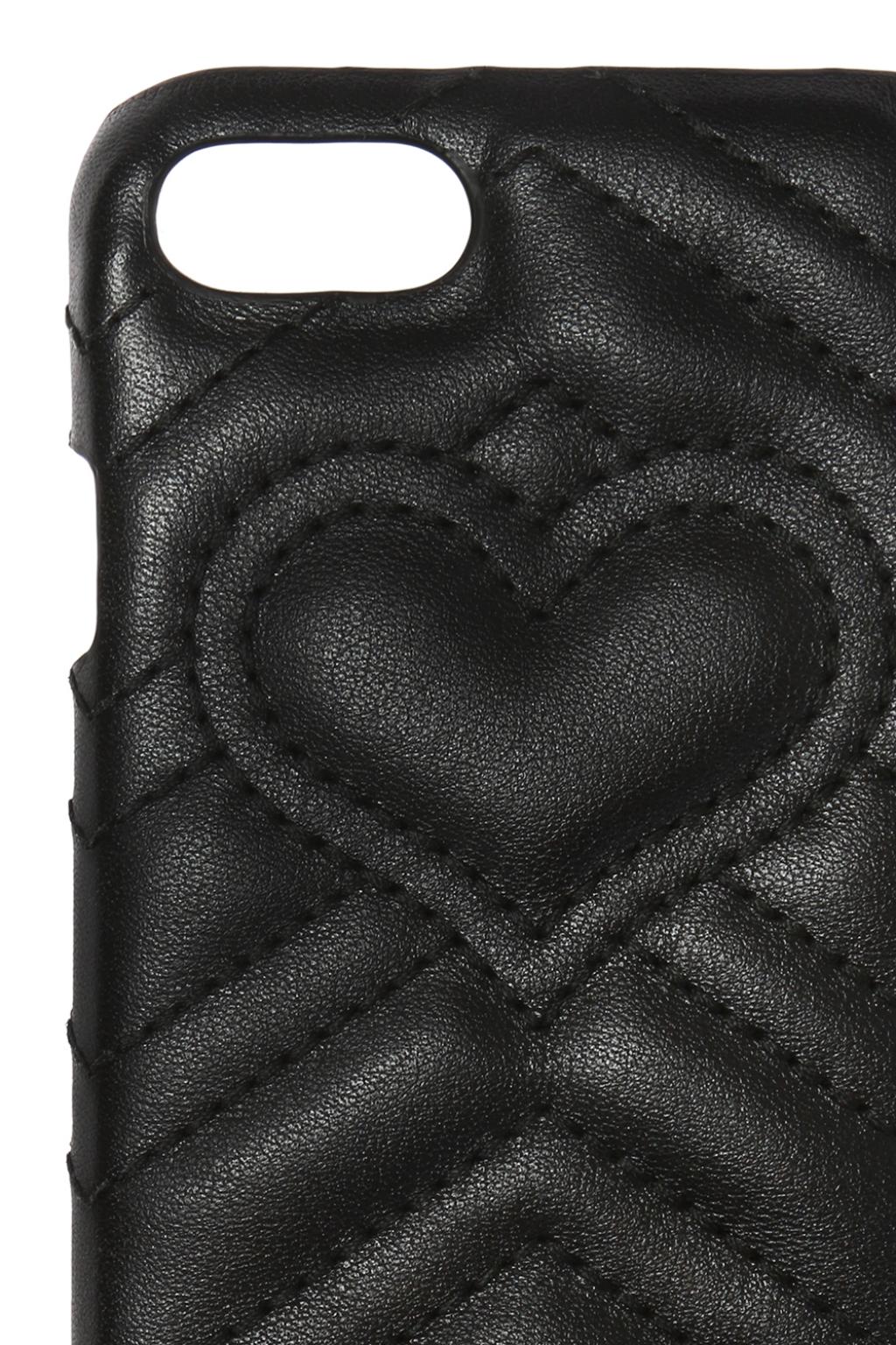 Gucci Marmont Quilted iPhone Case in Black