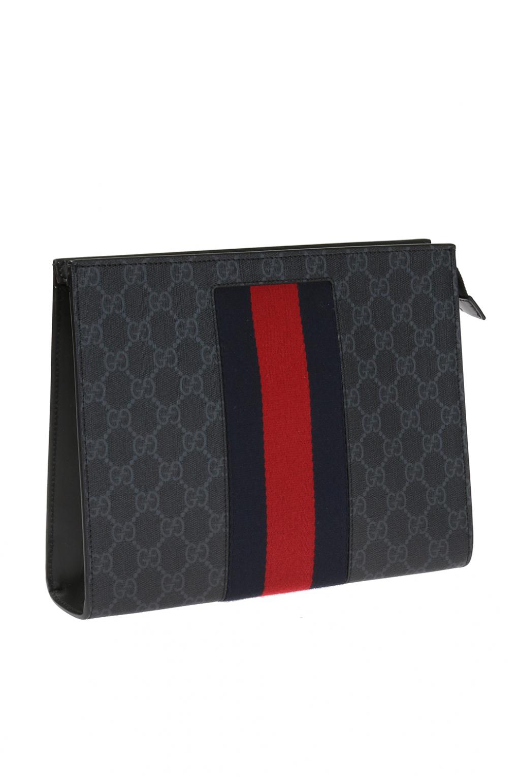 Gucci Cosmetics bag with logo