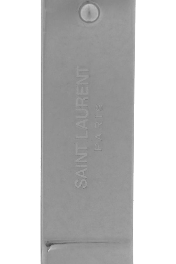 Saint Laurent Logo-embossed money clip