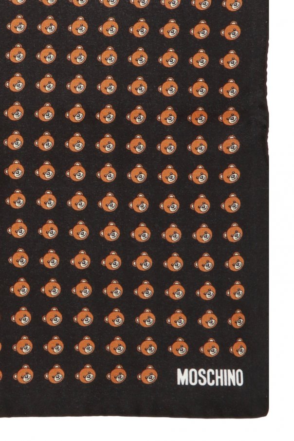 Moschino Branded pocket square