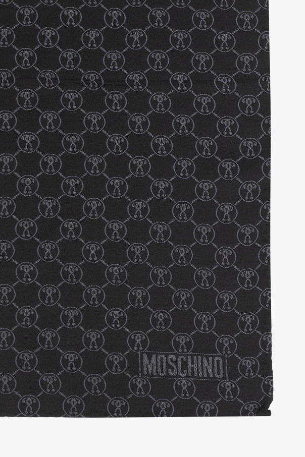 Moschino Pocket square with logo