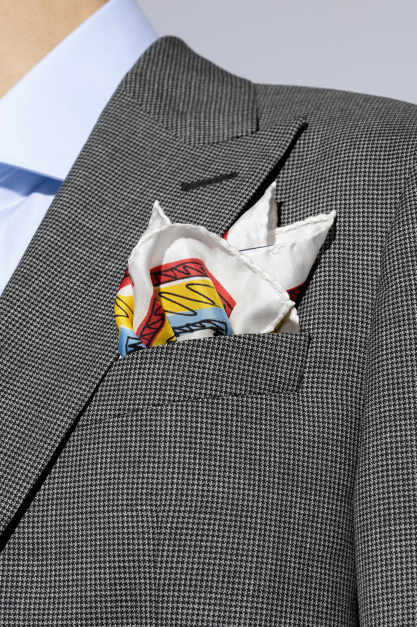 Moschino Silk pocket square