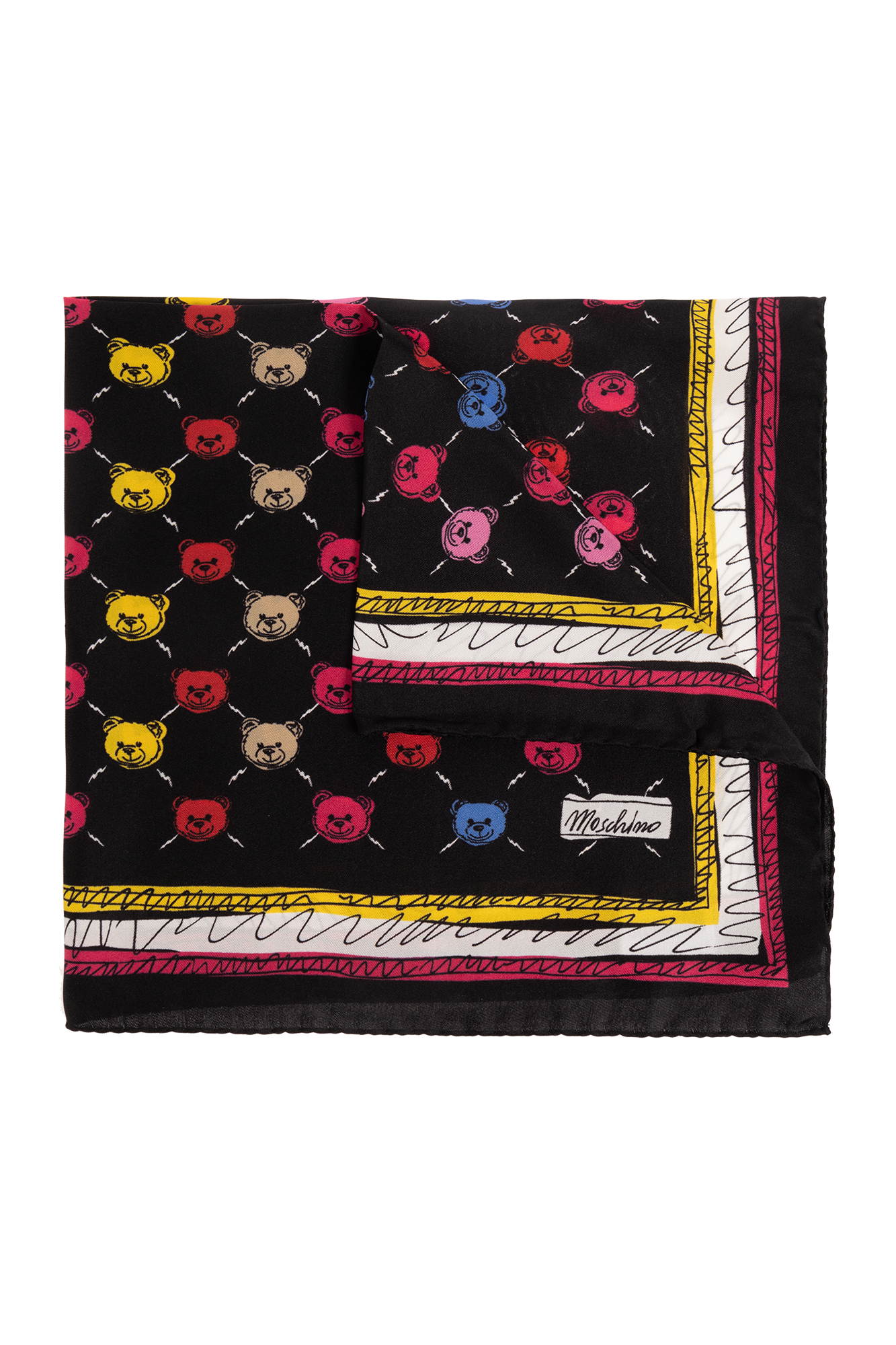 Moschino Silk pocket square