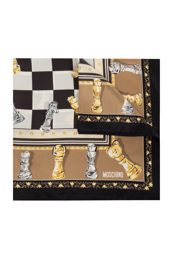 Moschino Silk Pocket Square