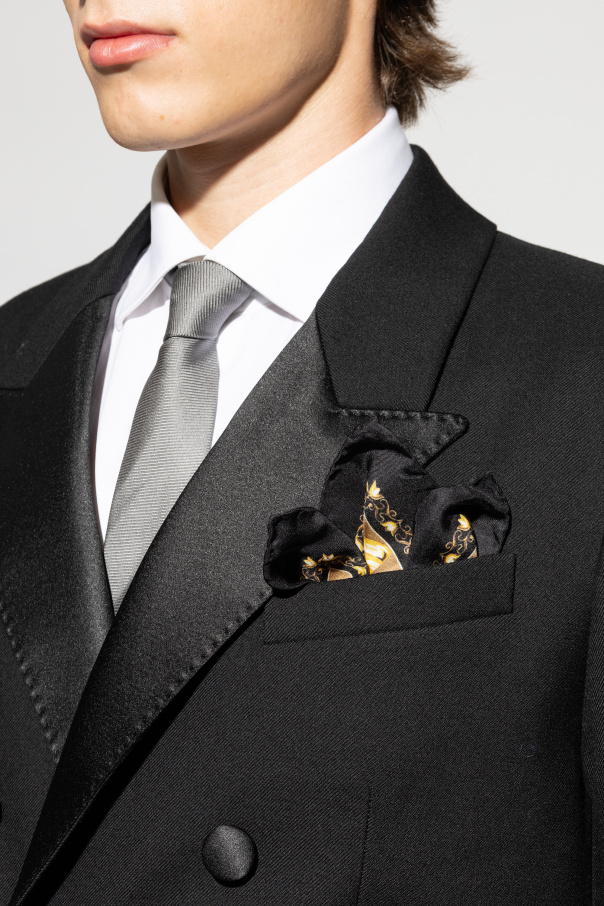 Moschino Silk Pocket Square