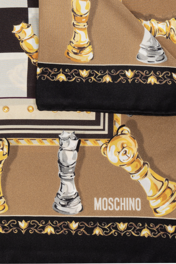 Moschino Silk Pocket Square