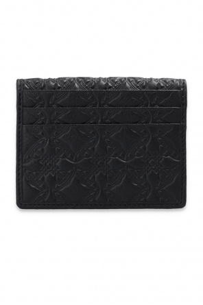 Vivienne Westwood ‘Geroge’ leather card holder with logo