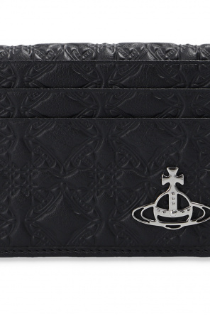 Vivienne Westwood ‘Geroge’ leather card holder with logo