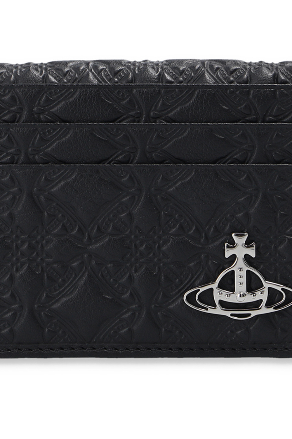 Vivienne Westwood ‘Geroge’ leather card holder with logo