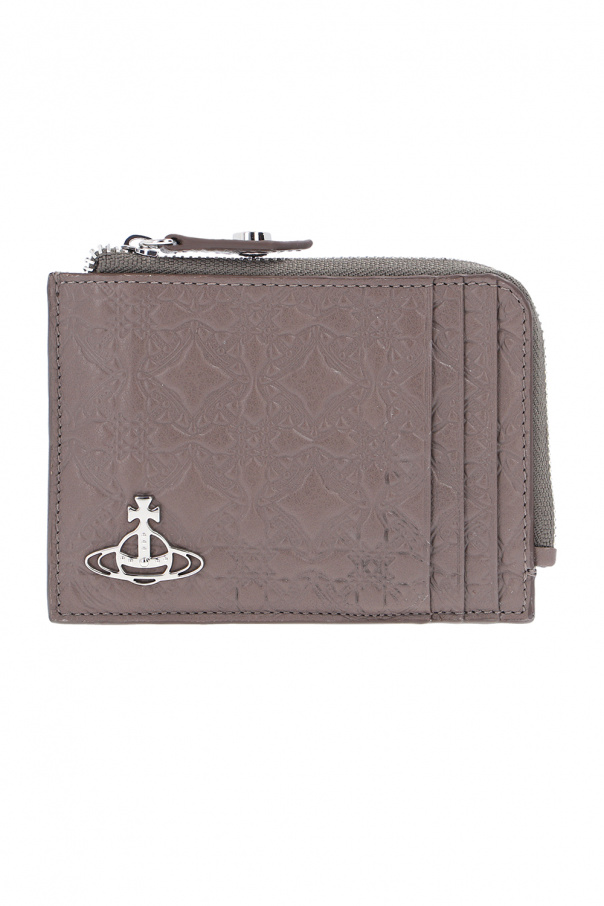 Vivienne Westwood ‘Geroge’ leather card holder with logo