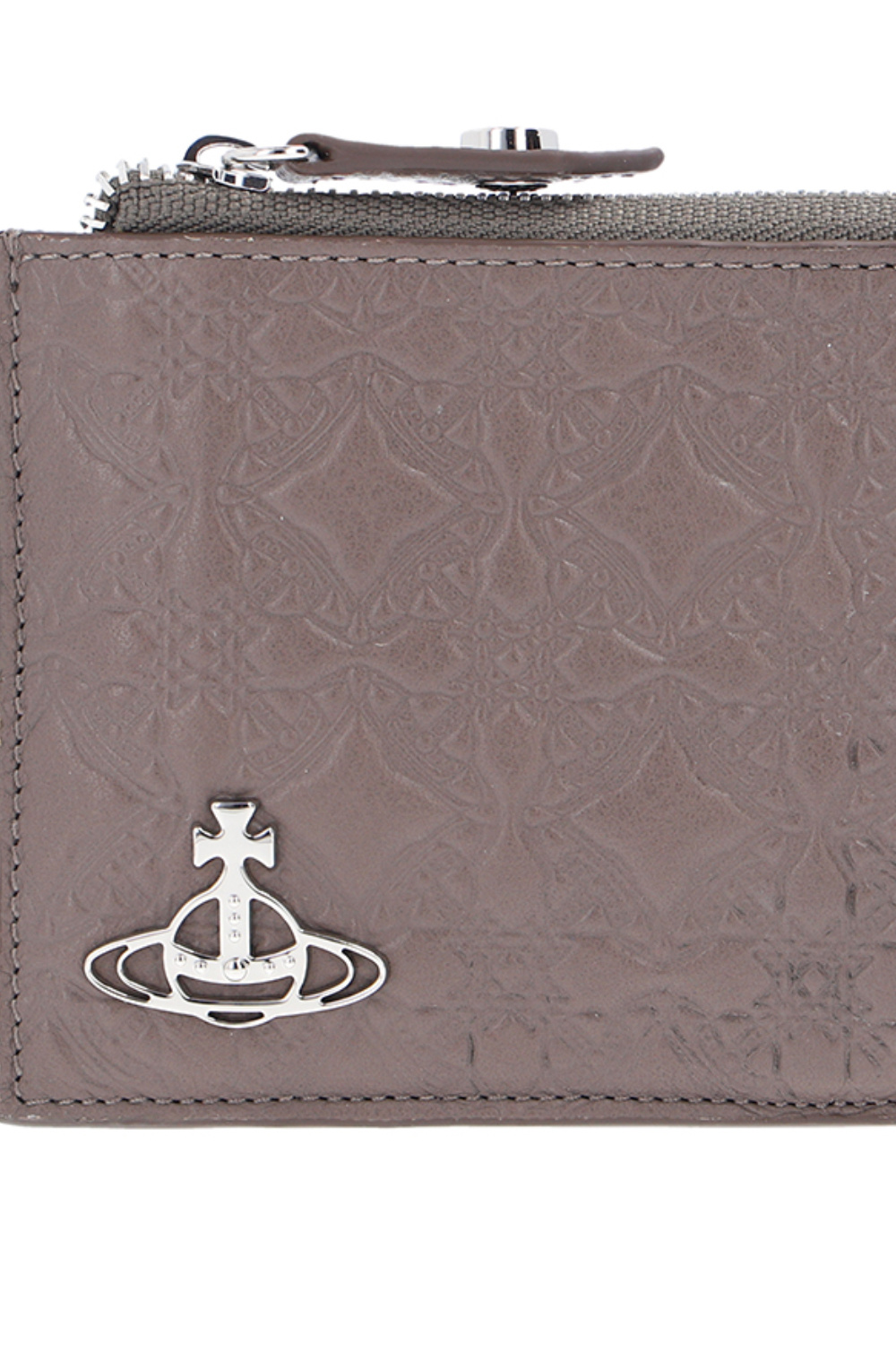 Vivienne Westwood ‘Geroge’ leather card holder with logo