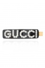Gucci BLACK Bejewelled hair clip