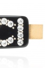Gucci BLACK Bejewelled hair clip
