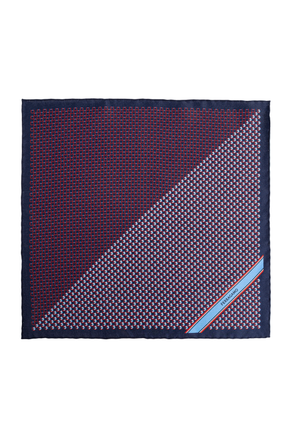 Silk pocket square od FERRAGAMO