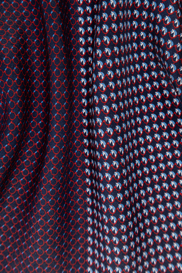 FERRAGAMO Silk pocket square