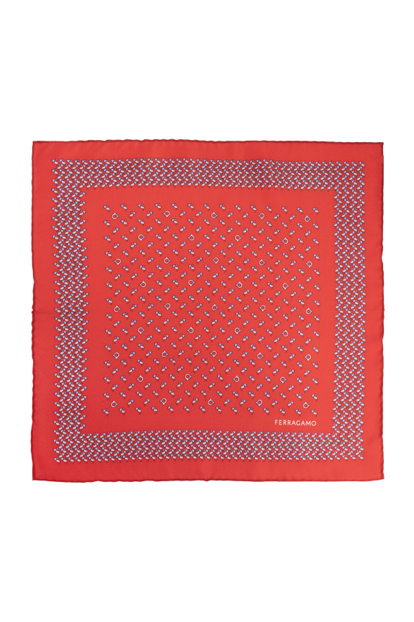 Silk pocket square od FERRAGAMO