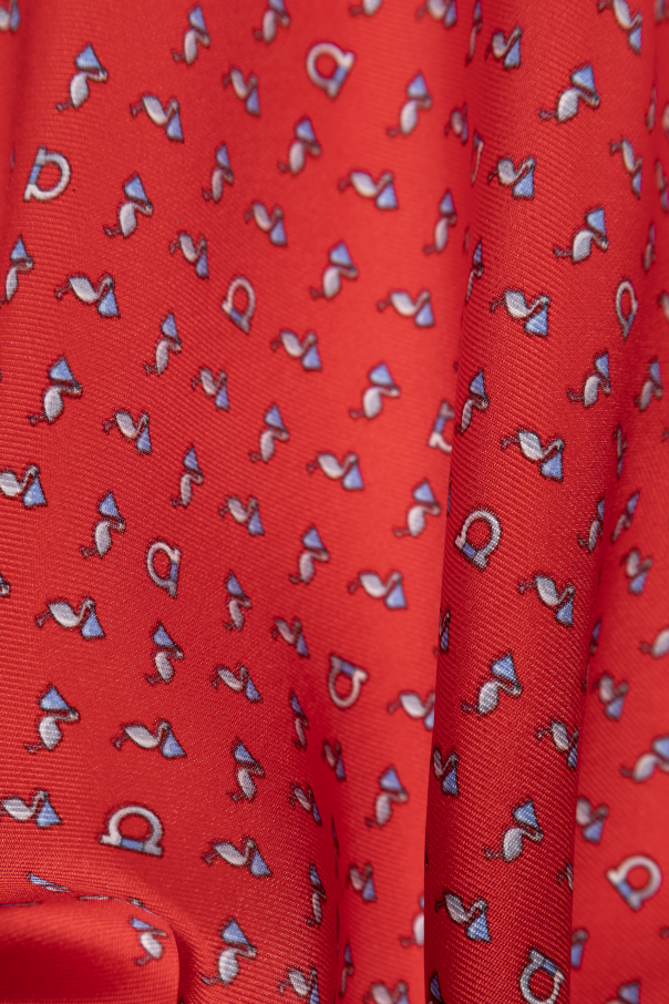 FERRAGAMO Seidene Einstecktuch