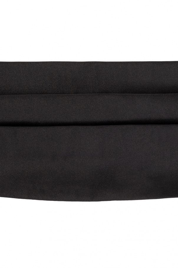 FERRAGAMO Silk tuxedo belt