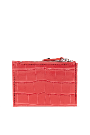 Vivienne Westwood Wallet with an appliqué in the shape of the logo