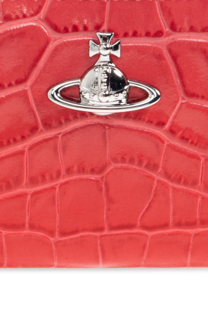 Vivienne Westwood Wallet with an appliqué in the shape of the logo