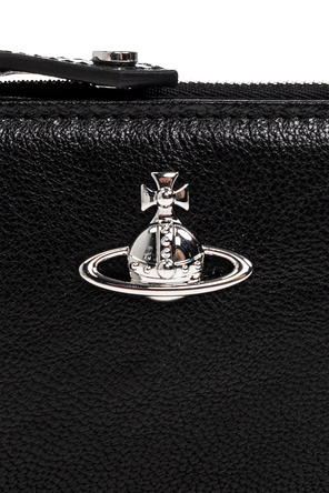 Vivienne Westwood Skórzany portfel z logo