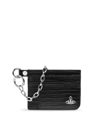 Card holder with chain
