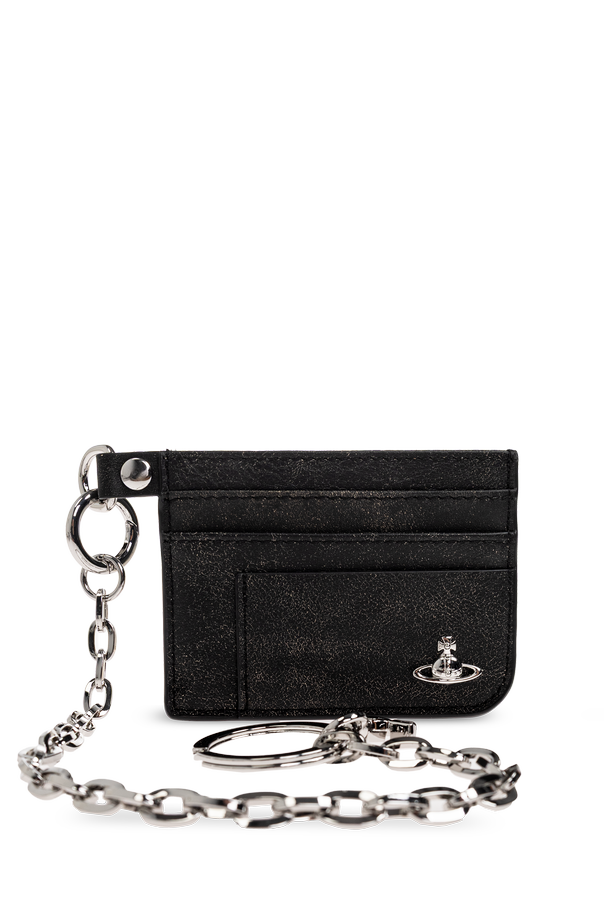 Leather card holder with keyring od Vivienne Westwood