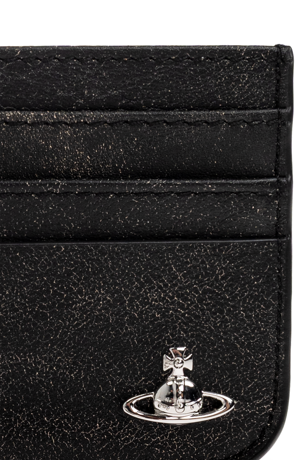 Vivienne Westwood Leather card holder with keyring