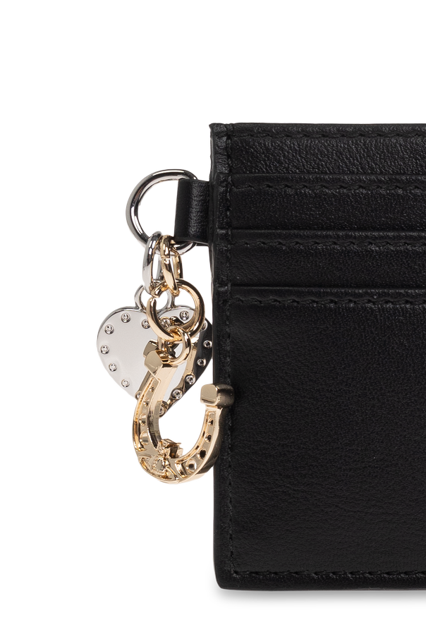 Vivienne Westwood Card case with a side pendant