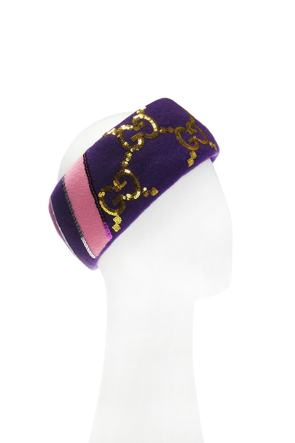 purple gucci headband