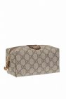 Gucci GREY ‘Ophidia’ patterned wash bag