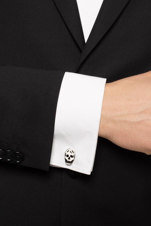 Alexander McQueen Skull motif cufflinks