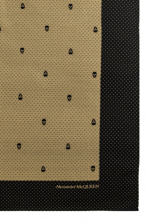 Poszetka z logo od Alexander McQueen